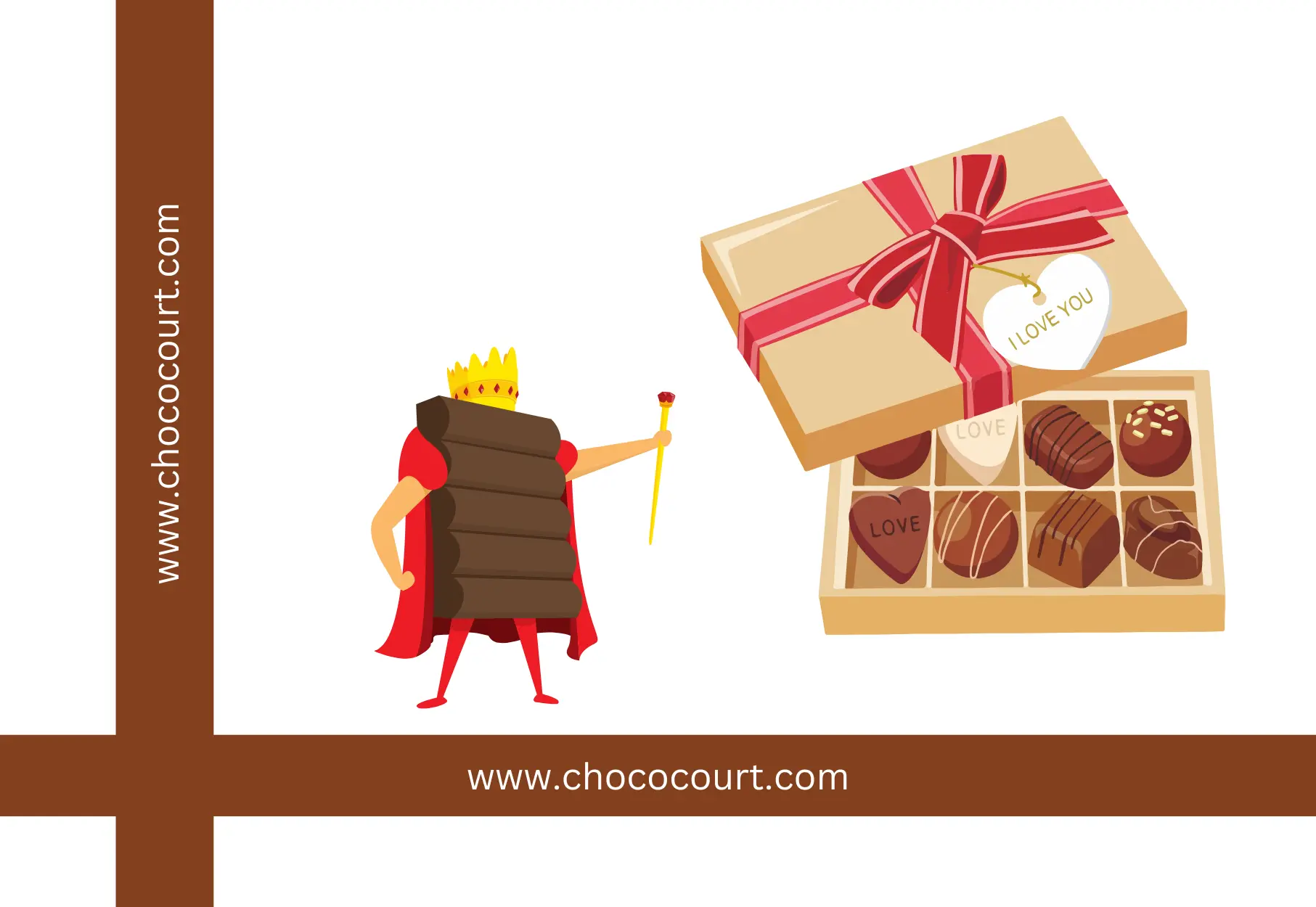 chocolate gift box -choco court